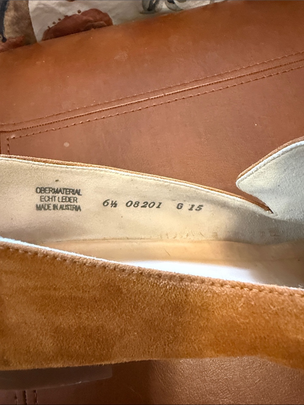 Paul Green Women’s Tan Suede Penny Loafers - Picture 6 of 7